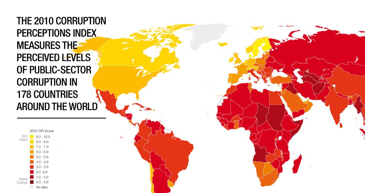 CPI 2010: Stagnan Pemberantasan Korupsi di Indonesia