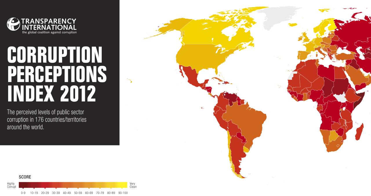 CPI 2012: Metode Berubah, Indonesia Masih Tetap di Bawah