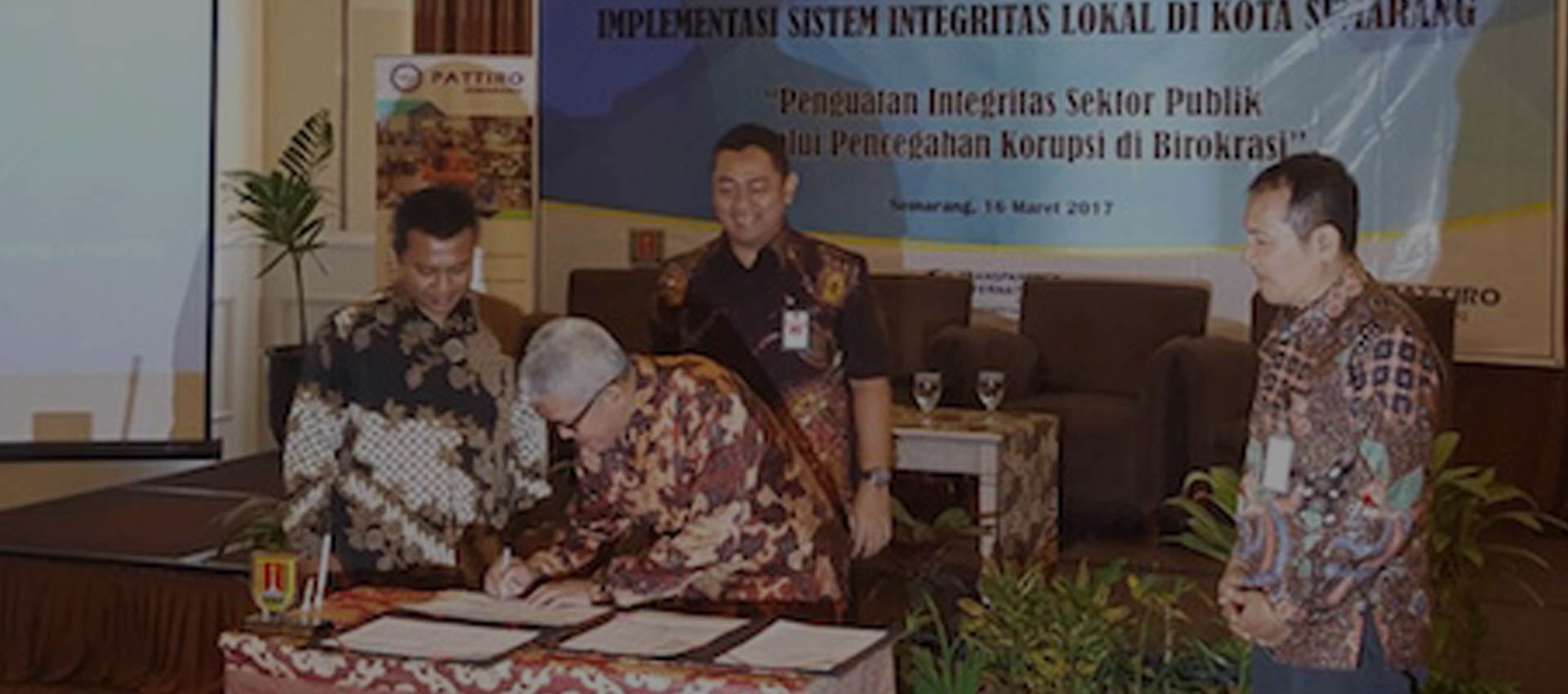 Cegah Korupsi, Pemkot Gandeng Pattiro dan TI Indonesia