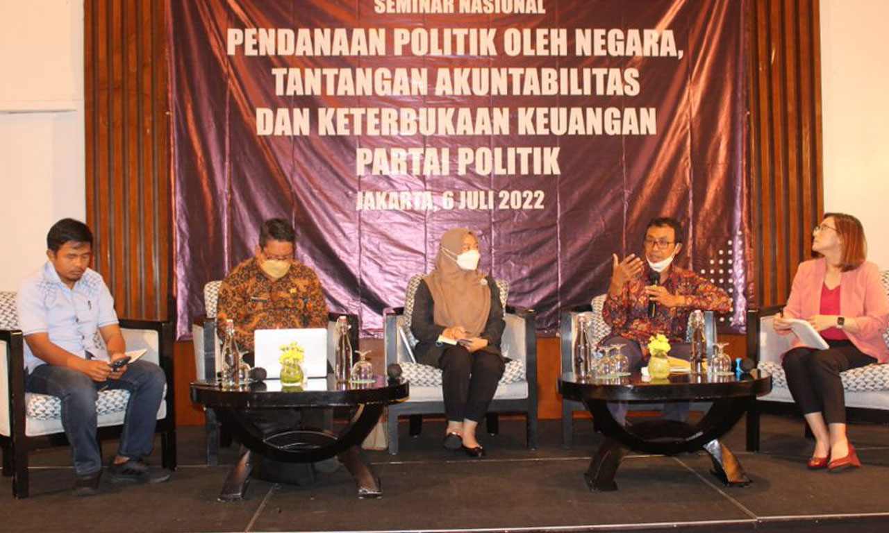 Parpol Didesak Transparan Soal Dana Politik, Bukan Hanya dari Uang Negara