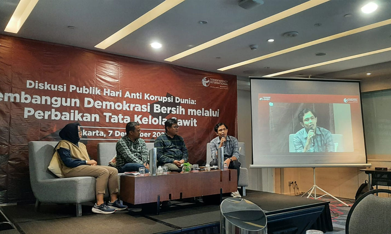 Transparency International Indonesia Mendorong Perbaikan Tata Kelola Sawit di Indonesia