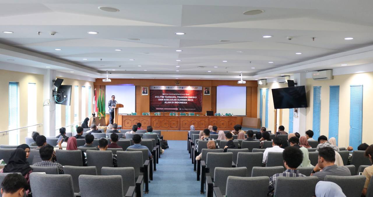 Seminar Nasional dan Diseminasi Riset: Politik Tambang, Transisi Energi dan Kebijakan SDA di Indonesia