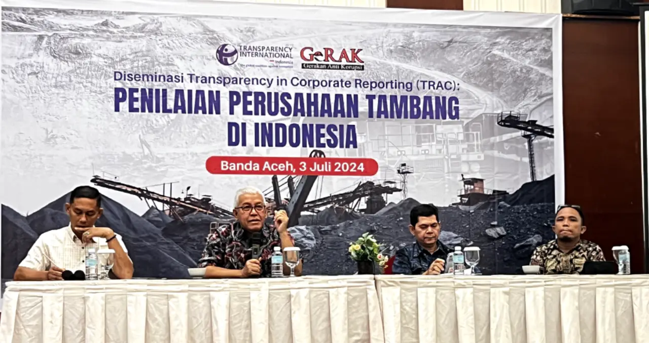 Diseminasi Laporan TRAC: Penilaian Perusahaan Tambang di Indonesia (Aceh)