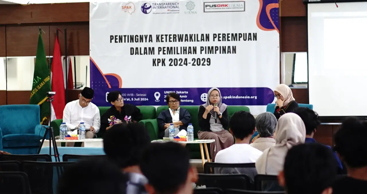 Diskusi Publik: Pentingnya Keterwakilan Perempuan dalam Pemilihan Pimpinan KPK 2024-2029